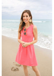 Boardwalk Dress - Juicy Stripe Pink/Orange