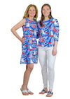 Boardwalk Dress - Out for Sail Red/White/Blue