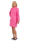 Camilla Dress - Pink Quilted Knit-2