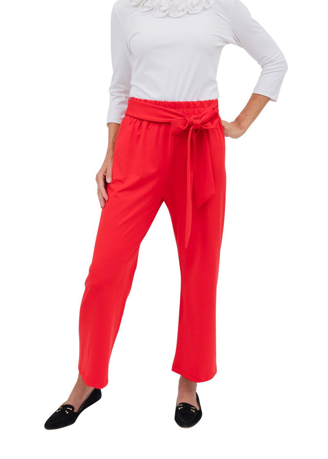 Dorothy Pants - Solid Red