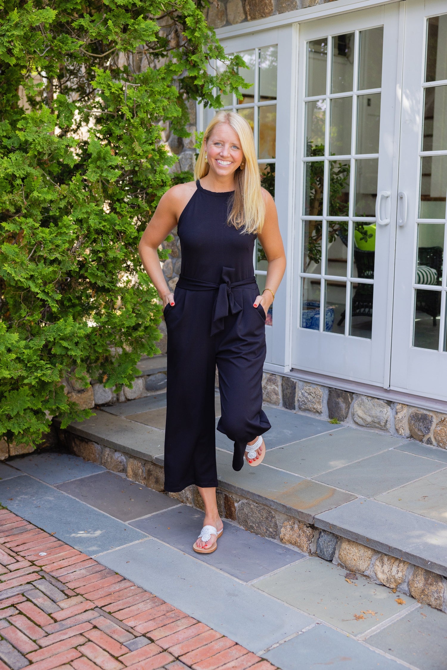 Harper Jumpsuit-Solid Black- FINAL SALE-2