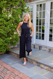 Harper Jumpsuit-Solid Black- FINAL SALE-2