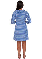 Cricket Dress 3/4- Juicy Stripe True Blue- FINAL SALE-2