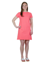 Marina Dress - Juicy Stripe Pink/Orange - FINAL SALE