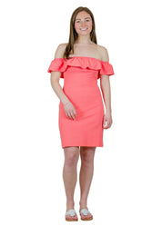 Shoreline Dress - Juicy Stripe Pink/Orange - FINAL SALE