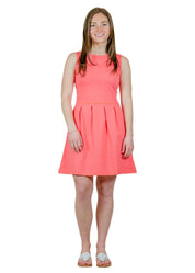 Boardwalk Dress - Juicy Stripe Pink/Orange - FINAL SALE