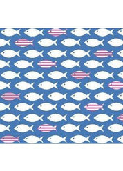 Marina Dress - Striper Fish Regatta/Pink