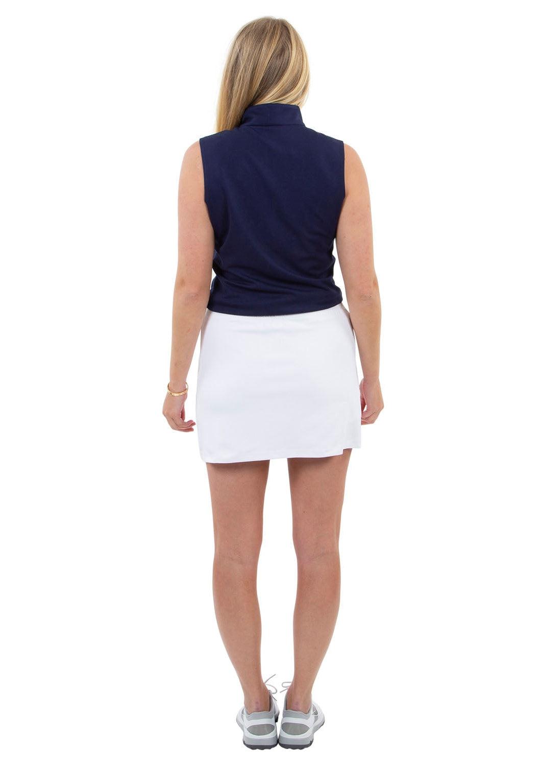 Tennis Skort - Solid White-2