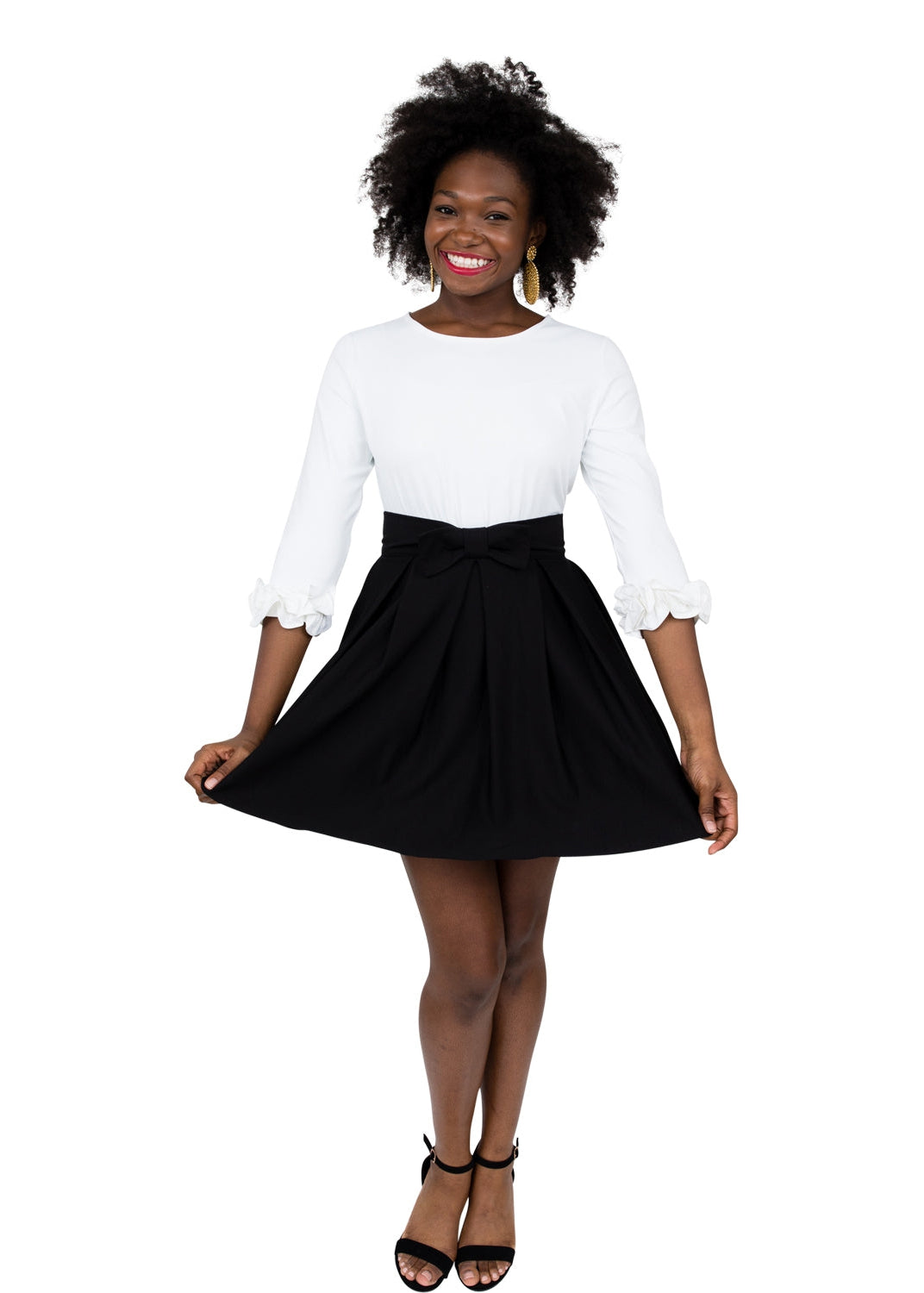 Party Skirt - Solid Black