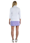 Country Club Skort 17" - Bamboo Circles Pink/Blue - FINAL SALE-2