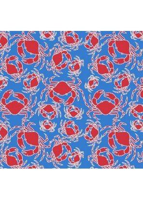 Seaport Shift- Crabby Dance Red/White/Blue  - FINAL SALE