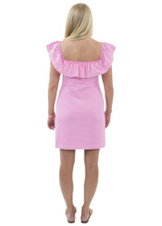 Shoreline Dress - Pink/ White Stripe-2