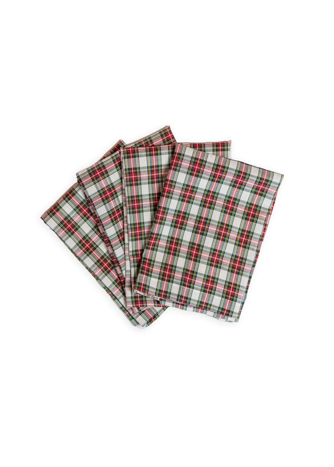Napkin- White Plaid