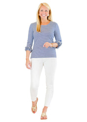 Caroline Top-Juicy Stripe True Blue