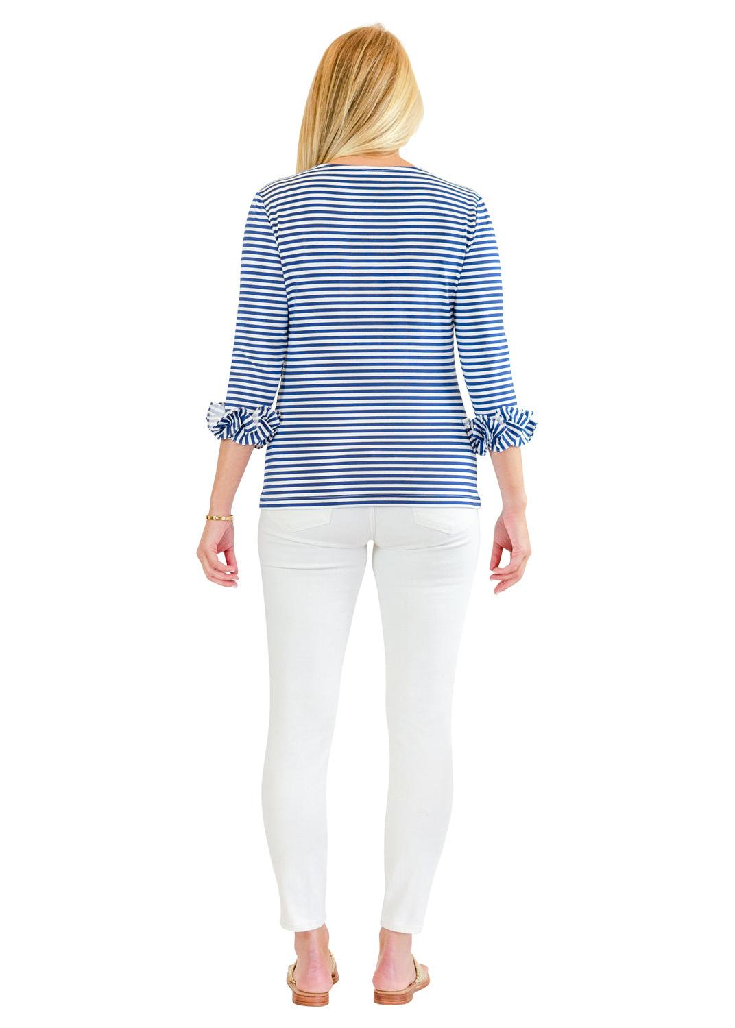 Caroline Top-Juicy Stripe True Blue-2