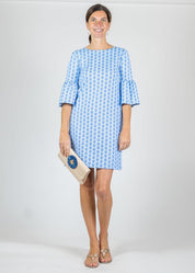 Berkley Dress - Shell Seeker 2 Blue - FINAL SALE