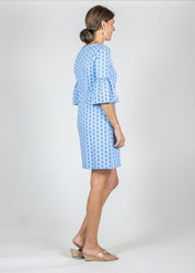Berkley Dress - Shell Seeker 2 Blue - FINAL SALE