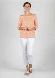 Islander Top - Italian Citrus Pink/Orange - FINAL SALE