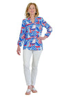 Georgia Top-Out for Sail Red/White/Blue- FINAL SALE