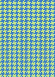 Yacht Club Shift 3/4 - Houndstooth Regatta/Lime - FINAL SALE