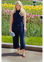 Harper Jumpsuit - Solid Navy