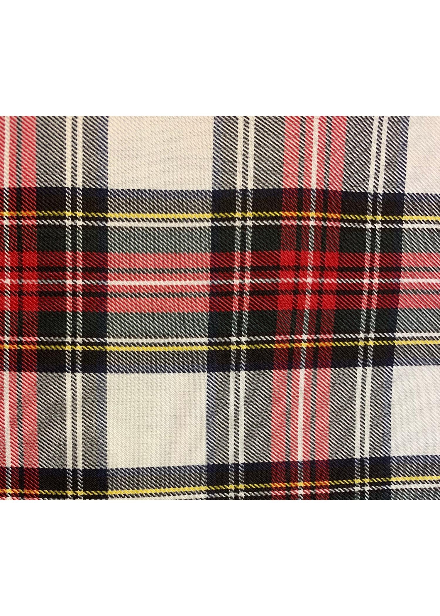 Crew Tee with Elbow Patch - Black/White Plaid - FINAL SALE