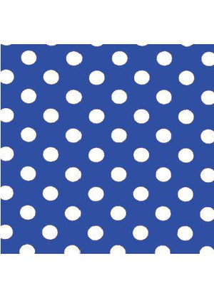 Kimmy Dress - Dazzling Blue Polka Dots-2