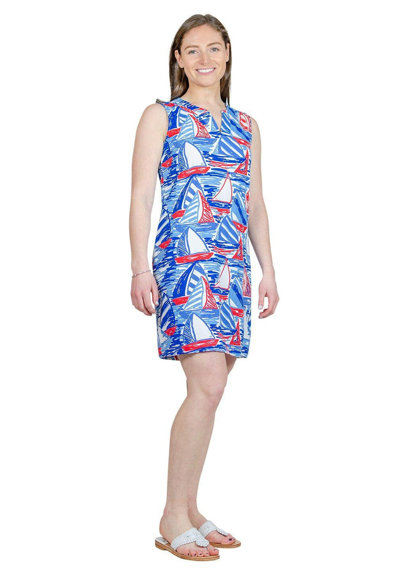 Lucille Dress - Out for Sail Red/White/Blue-FINAL SALE-2