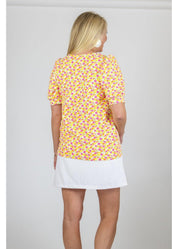 Field of Dahlias pattern sailor-sailor clothing