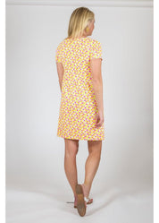 Marina Dress - Field of Dahlias