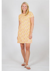 Marina Dress - Field of Dahlias