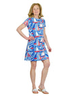 Marina Dress - Out for Sail Red/White/Blue