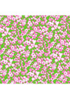 Marina Dress - Tiny Floral Pink/Green - FINAL SALE