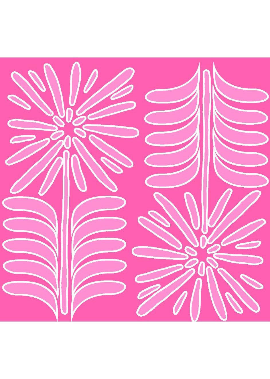 Port Dress - Montauk Daisy 2 Pink
