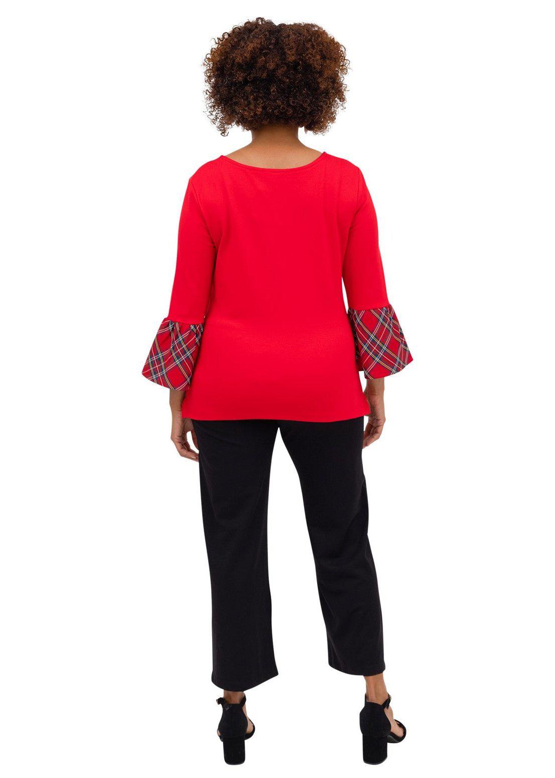 Red Plaid Cuff - FINAL SALE-2