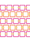 Lucille Dress 3/4 - Rainbow Link Pink/Orange - FINAL SALE