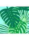 Georgia Top-Resort Palms Blue/Green-FINAL SALE