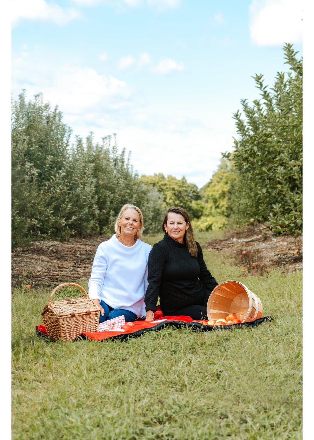 Camilla Top - Black Quilted Knit-2