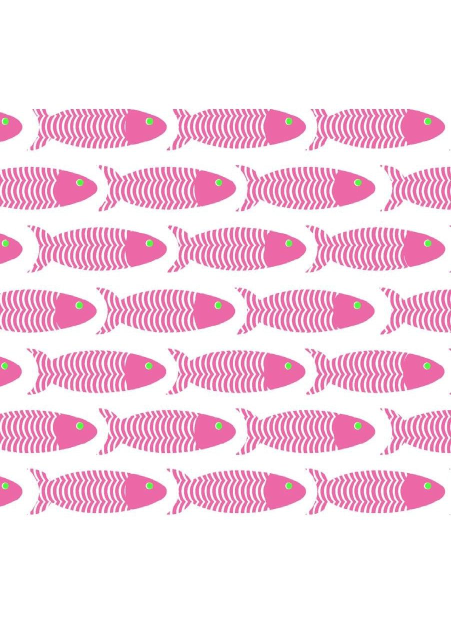 School of Fish Pink/Green pattern sailor-sailor clothing