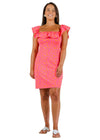 Shoreline Dress- Tiny Coral Pink/Orange - FINAL SALE