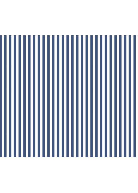Preppy Print from sailor-sailor - Navy/White Pinstripe