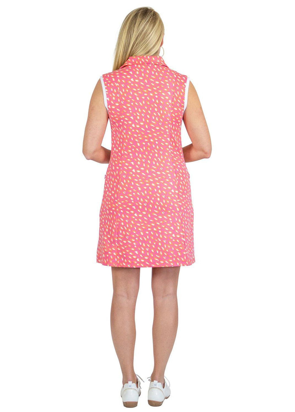 Sport Dress - Cheetah Pink/Orange-2