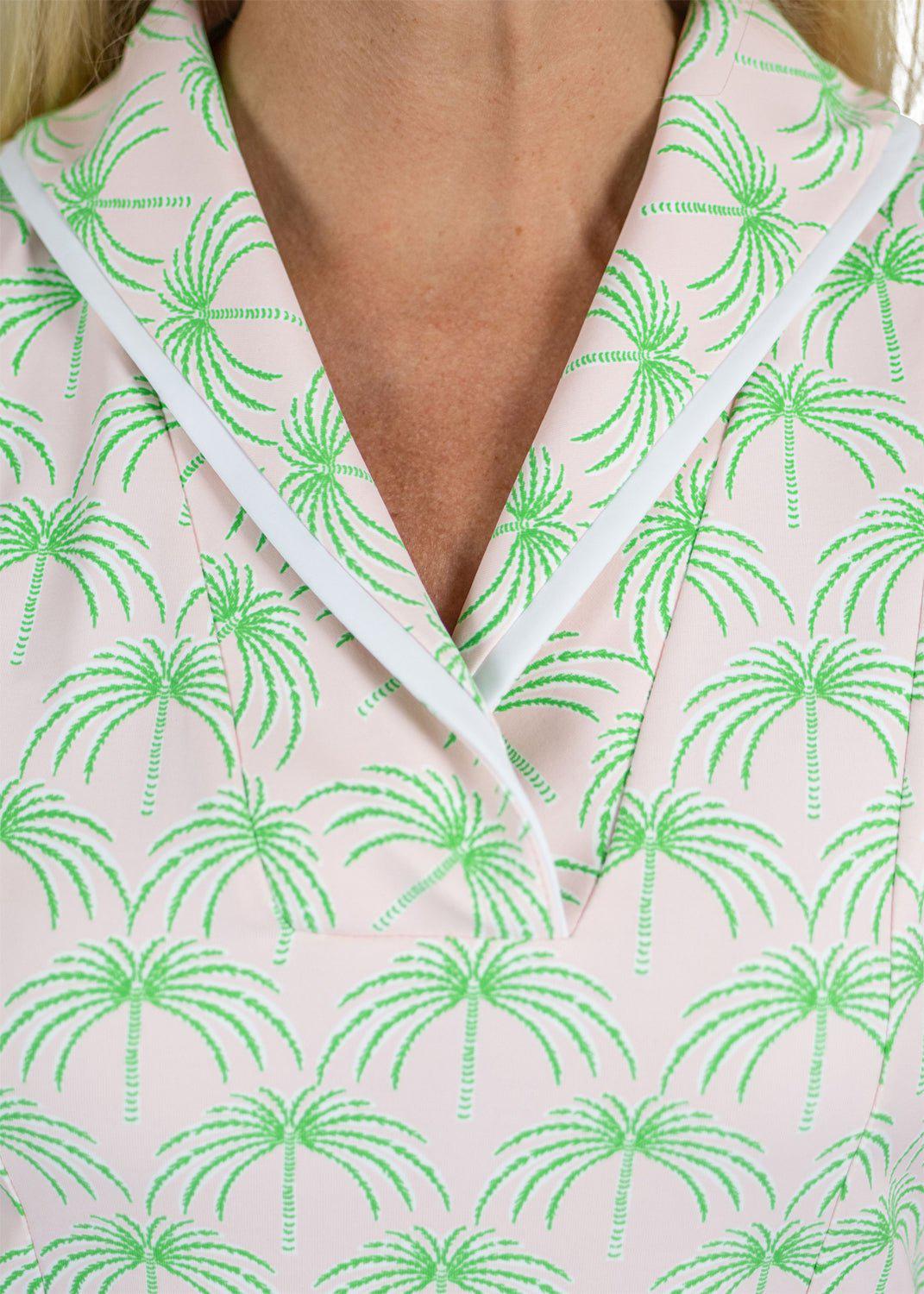 Sport Dress - Palm Beach Palms Pink