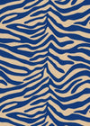 Lucille Blouse - Zebra Blue/Almond