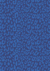 Marina Dress - Cheetah Blue/Navy