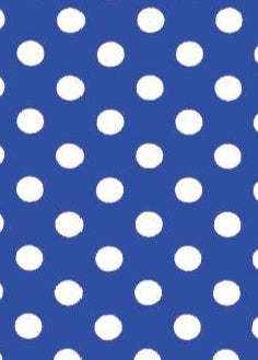 Yacht Club Shift - Dazzling Blue Polka Dots-2