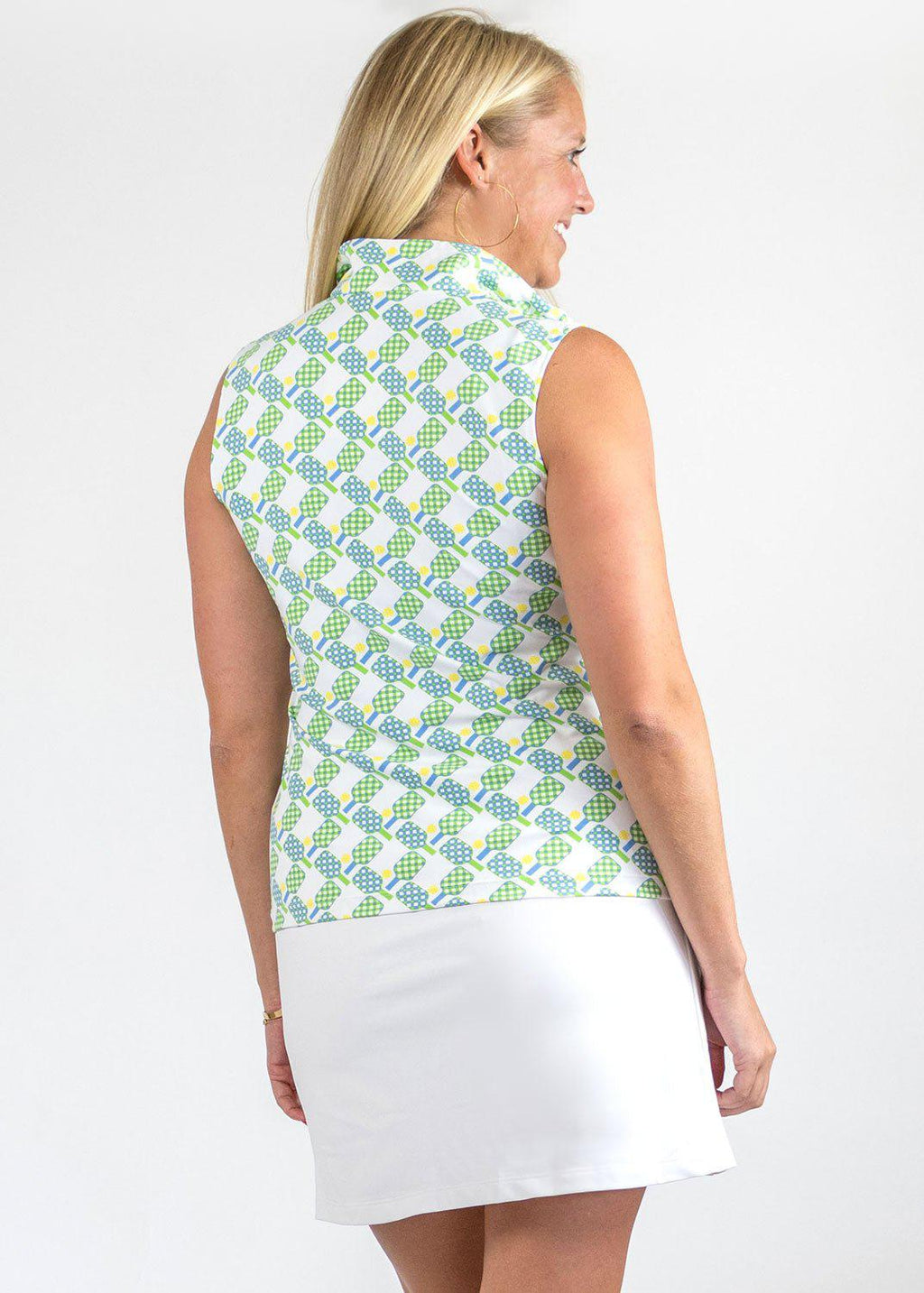 Britt Sleeveless Top Back Lets Play Pickle